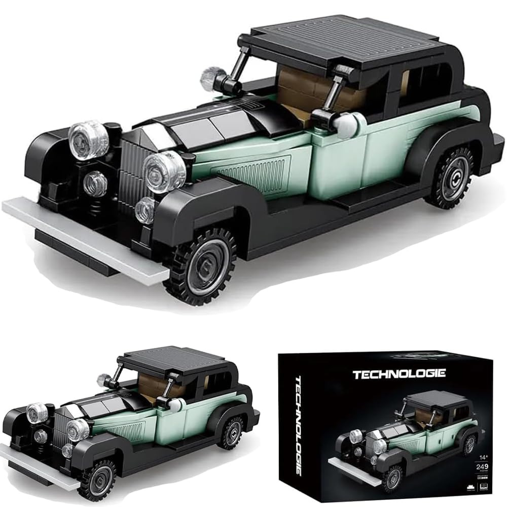 CIJINAY Technic Sports Car Building Block Kit for Bentley 8 Litre, 249 PCS Technic Racing Car Model Building Set, SuperCar Building Brick, Vehicle Construction Toys Gifts for Adults