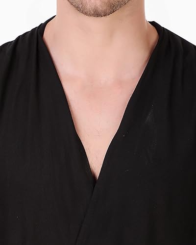 Miniatura 7 de BoheeWohee Camisa de pirata gótica renacentista medieval Cosplay RayónAlgodón