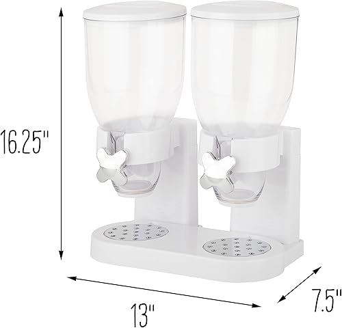 Miniatura 3 de Dispensador único Zevro de alimentos secos, Dispensador doble