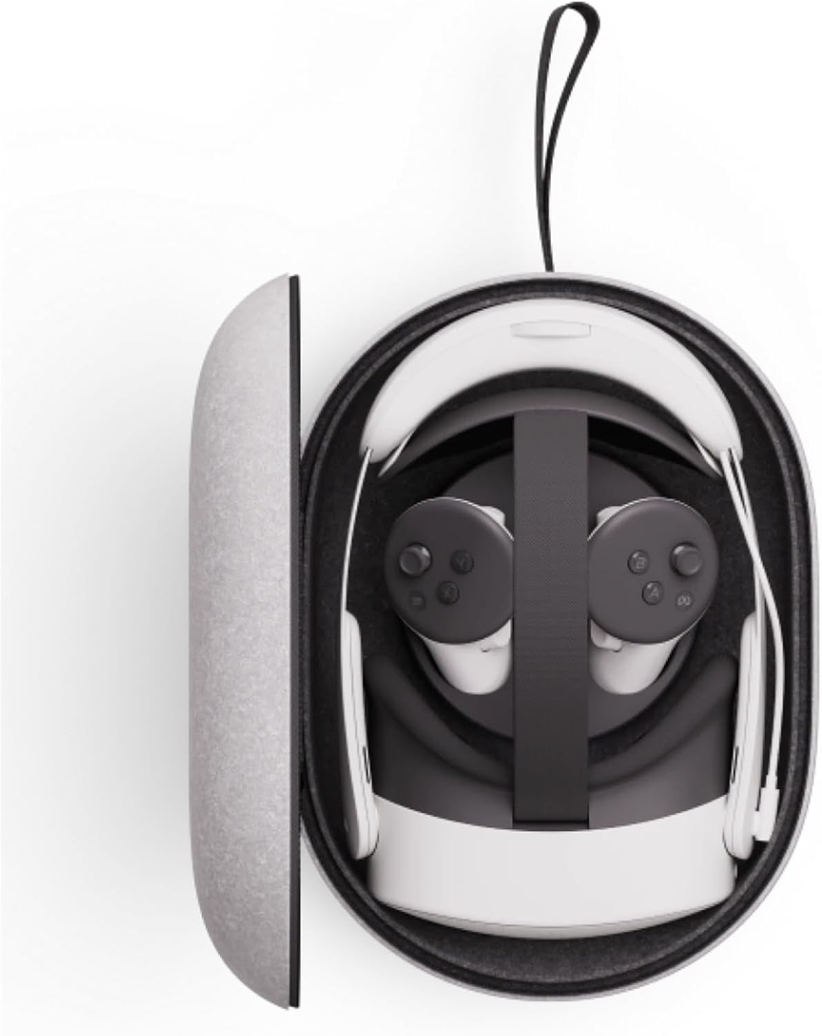 Meta Quest Carrying Case for Meta Quest 3/3S - Premium Style and Protection - Fits Headset, Touch Plus Controller, Head Strap, Active Straps, Charging Cable and Adapter 24.2 cm x 32.8 cm x 12.8 cm - Image 2