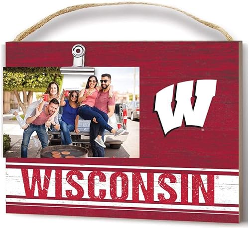 KH Sports Fan Team Colore Wisconsin Badgers 1001103538 - Marco de fotos