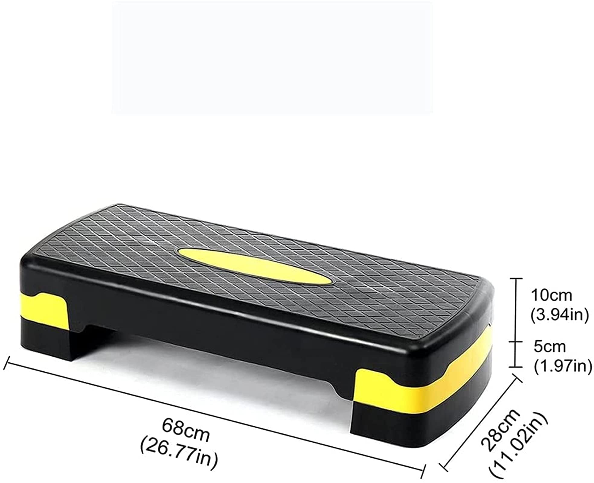 Paso de Ejercicio aeróbico, Paso a Paso de Pedal de Yoga Cardiovascular Antideslizante Ajustable con elevadores Gimnasi