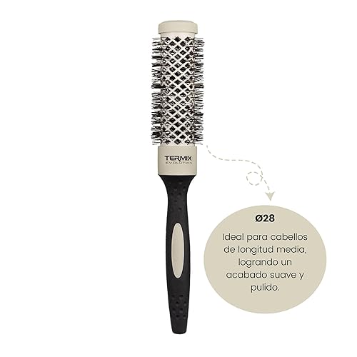 Miniatura 7 de Termix Evolution Soft Ø 1260in-Cepillo para cabello fino con cerdas ionizadas especialmente para cabello fino y delicado