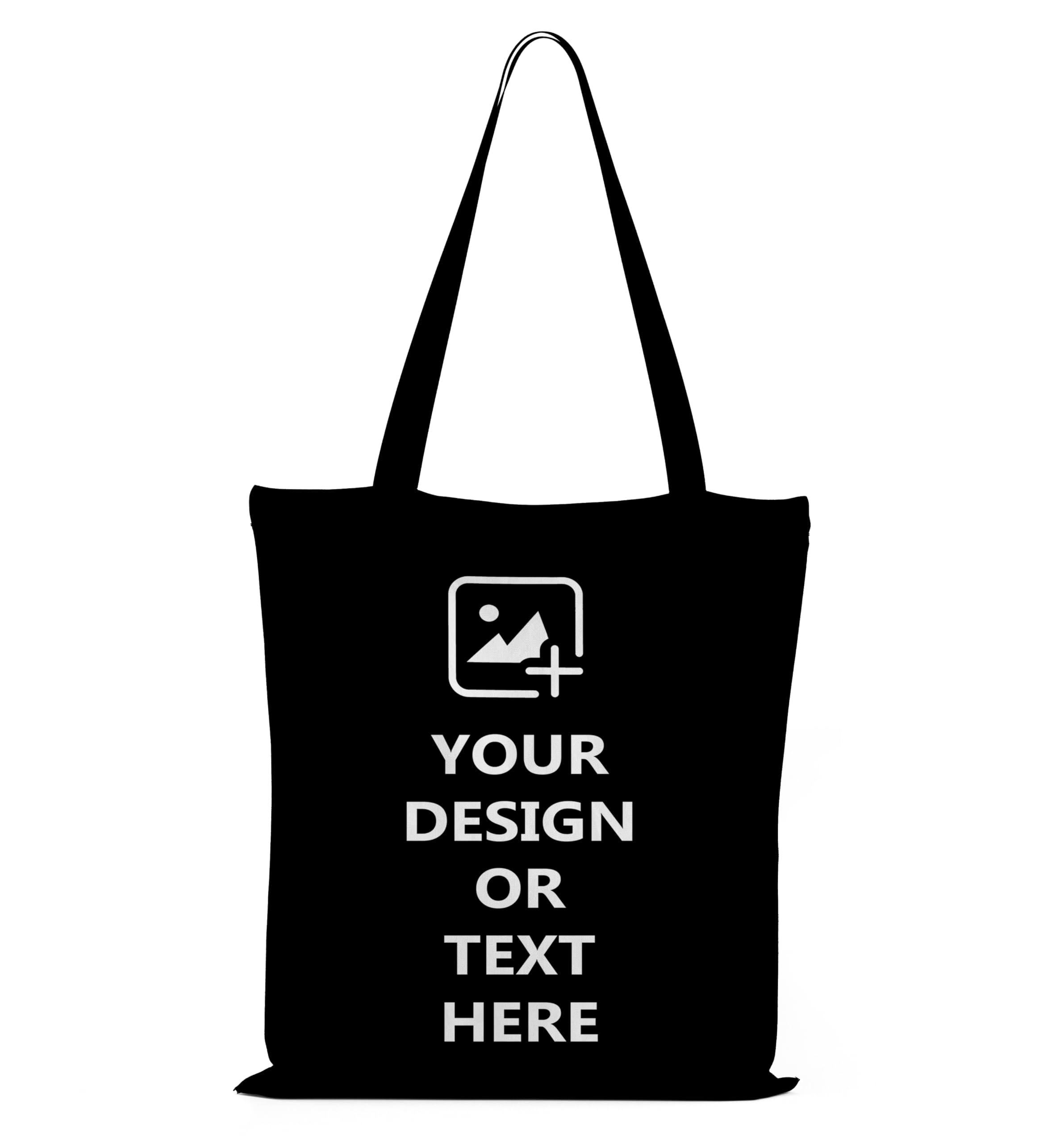 trendoprint College Customized White Tote Bag - Multi-Purpose Sturdy Canvas Bag with 15KG Capacity, Perfect for Shopping, College, and Everyday Use-picture-40