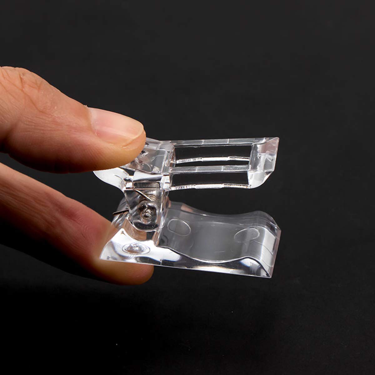 10Pcs Nail Tips Clip For Quick Building Polygel Nail Forms DIY Manicure Tool Finger Nail Extension kit And Builder Clamps Manicure Nail Art Tool