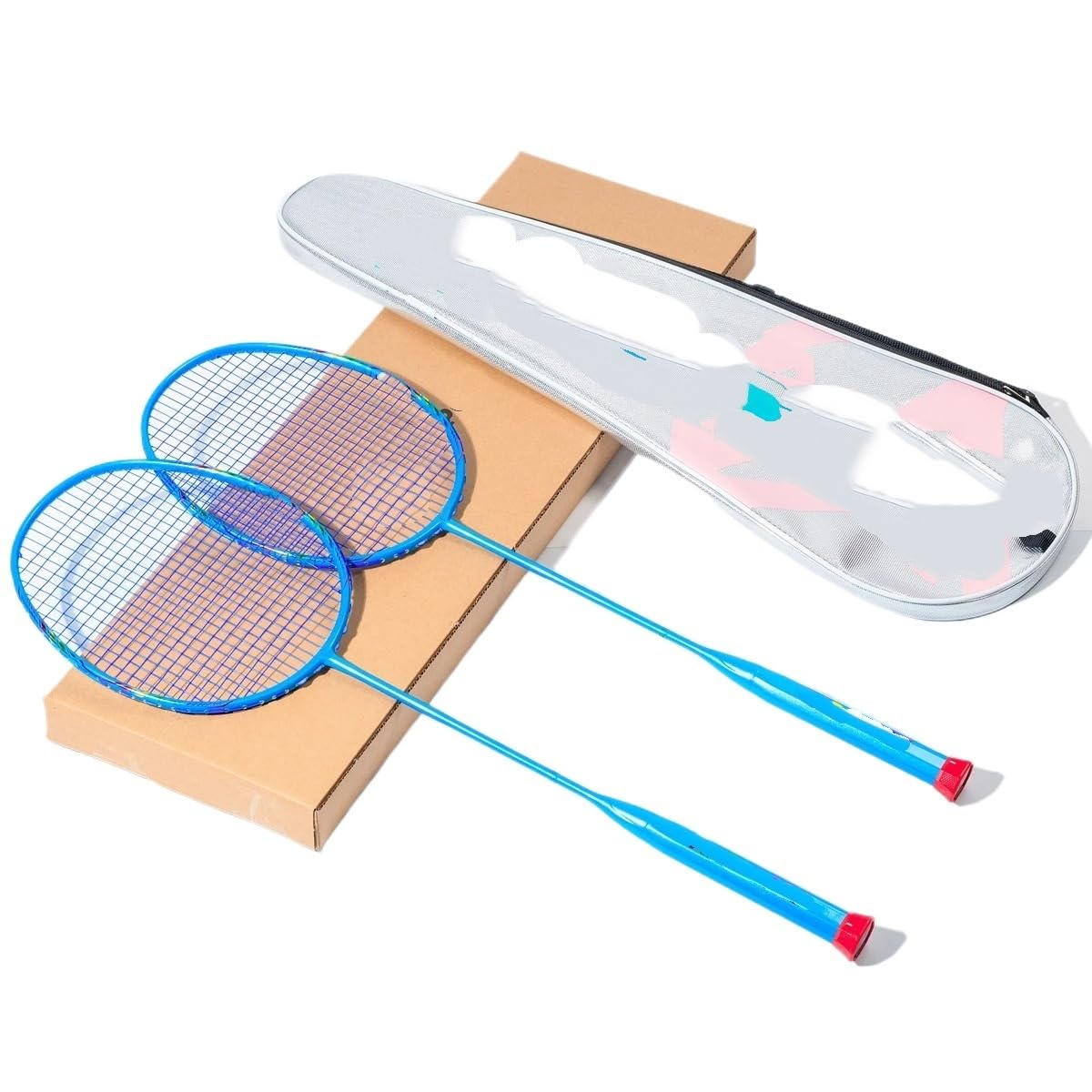 Badminton Set Racchetta da Badminton 8U 65g Professionale in Fibra di Carbonio Ultraleggera