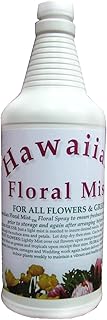 Hawaiian Floral Mist One Quart Bottle with Sprayer - Flower Refresher