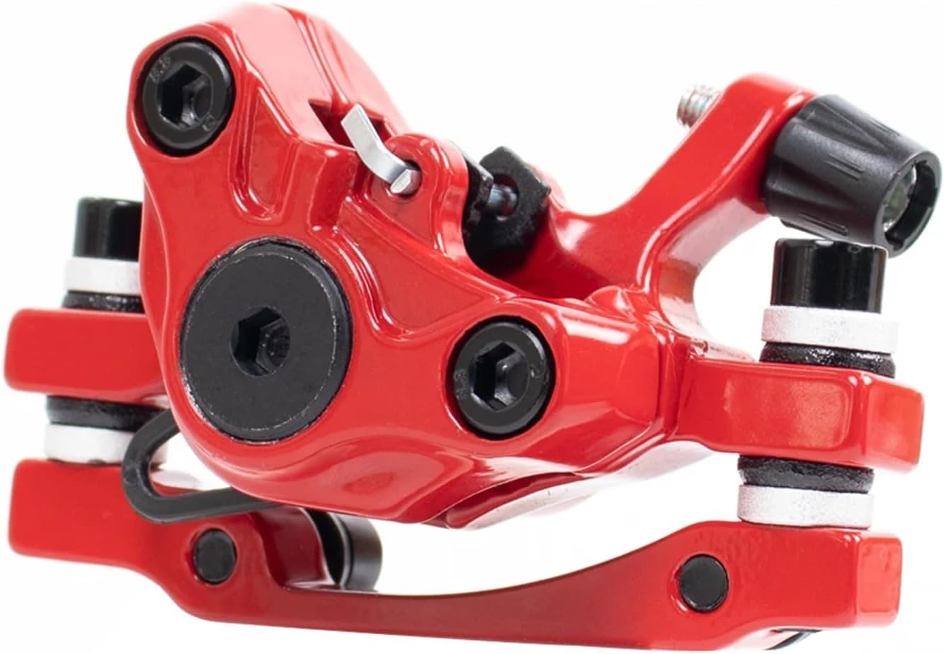 Disc Brake Caliper Front Rear Electric Scooter Kickscooter Aluminum Alloy Contains Brake Pads Compatible with Dualtron Electric Scooter Parts(Rear Caliper)