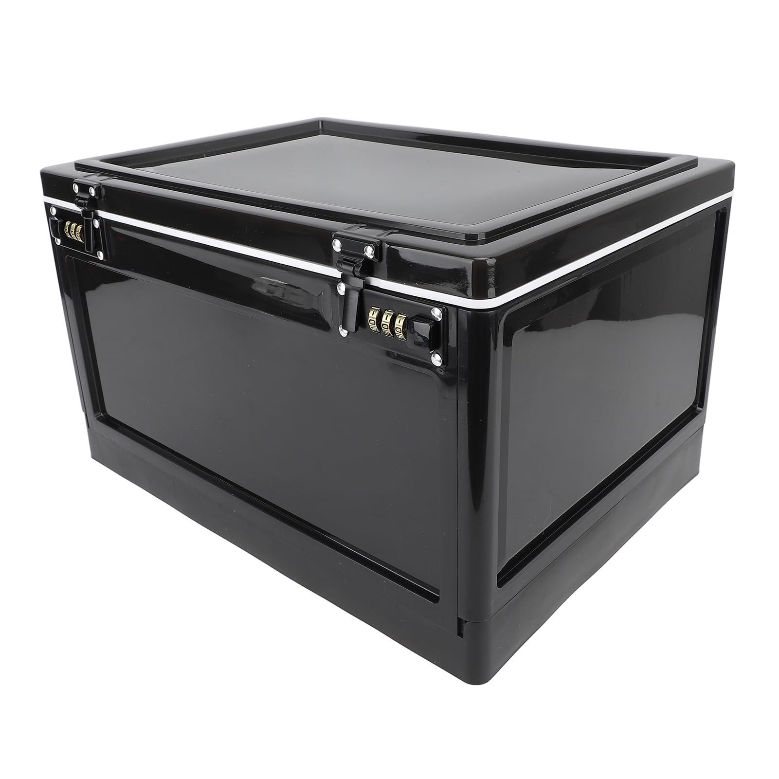 DAUZ Medicine Lock Box, Built in Charging Slot Lockable Storage Box Large Capacity Safety for Snacks for Electronics for Document, DAUZedf4s0hapw