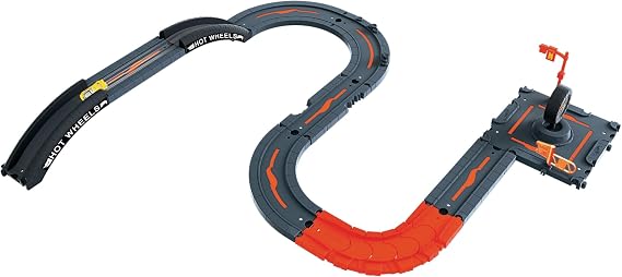 Hot Wheels Track World play set Hot Wheels™ Track World set, 10-piece set with 1 car, gift HDN95 for children 4 years and above