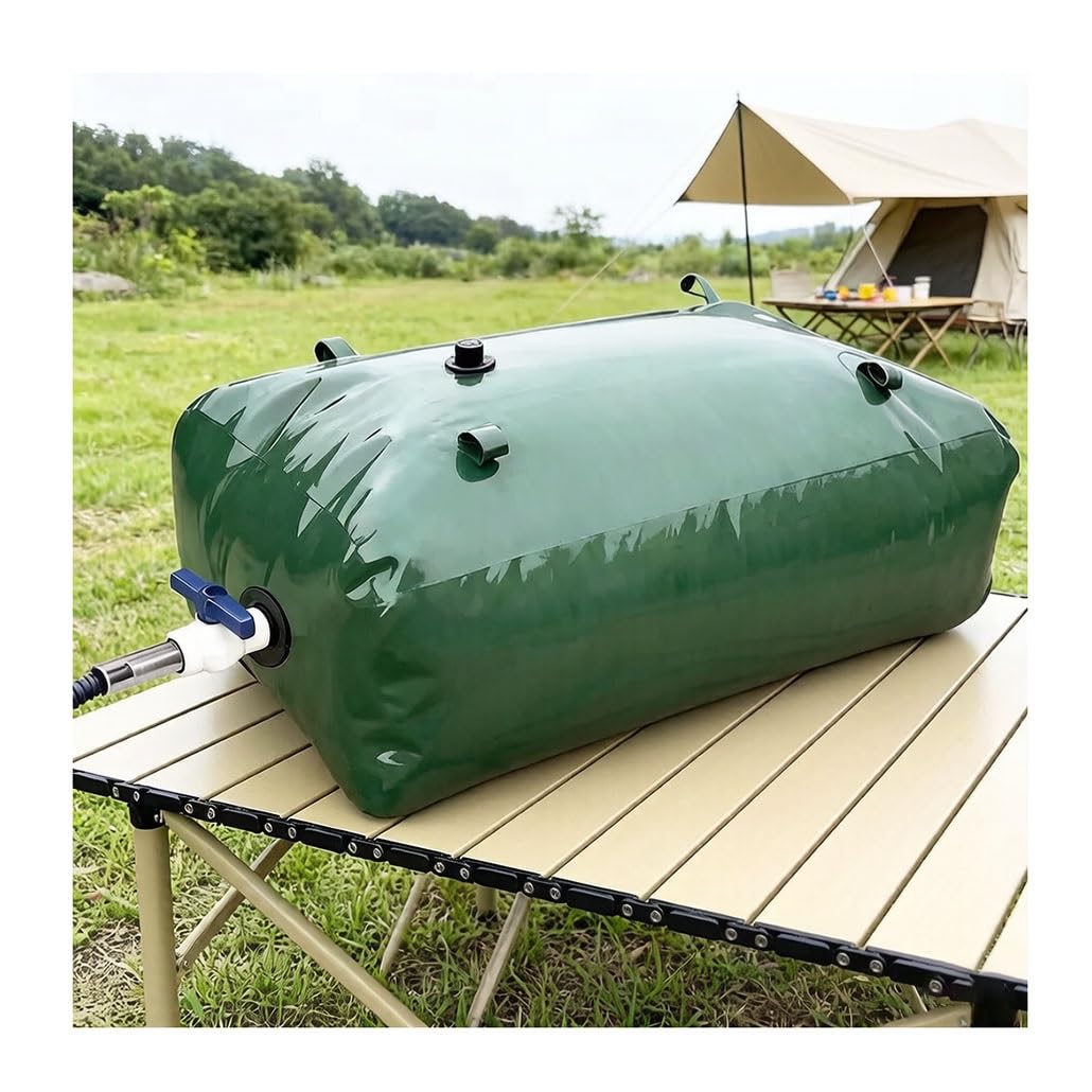 Contenitori pieghevoli for sacca d'acqua, serbatoio portatile for sacca d'acqua dolce di grande capacità da 20-1585 galloni for resistenza alla siccità(1.3x0.8x0.48m/500L/132gal)