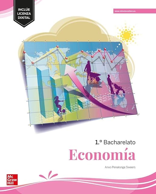 Portada de Economía 1º Bachalerato. Galicia. Edición LOMLOE