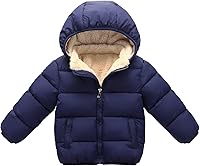Vista 1 de Chaqueta acolchada acolchada para bebé niño y niña, abrigo cálido para invierno y nieve