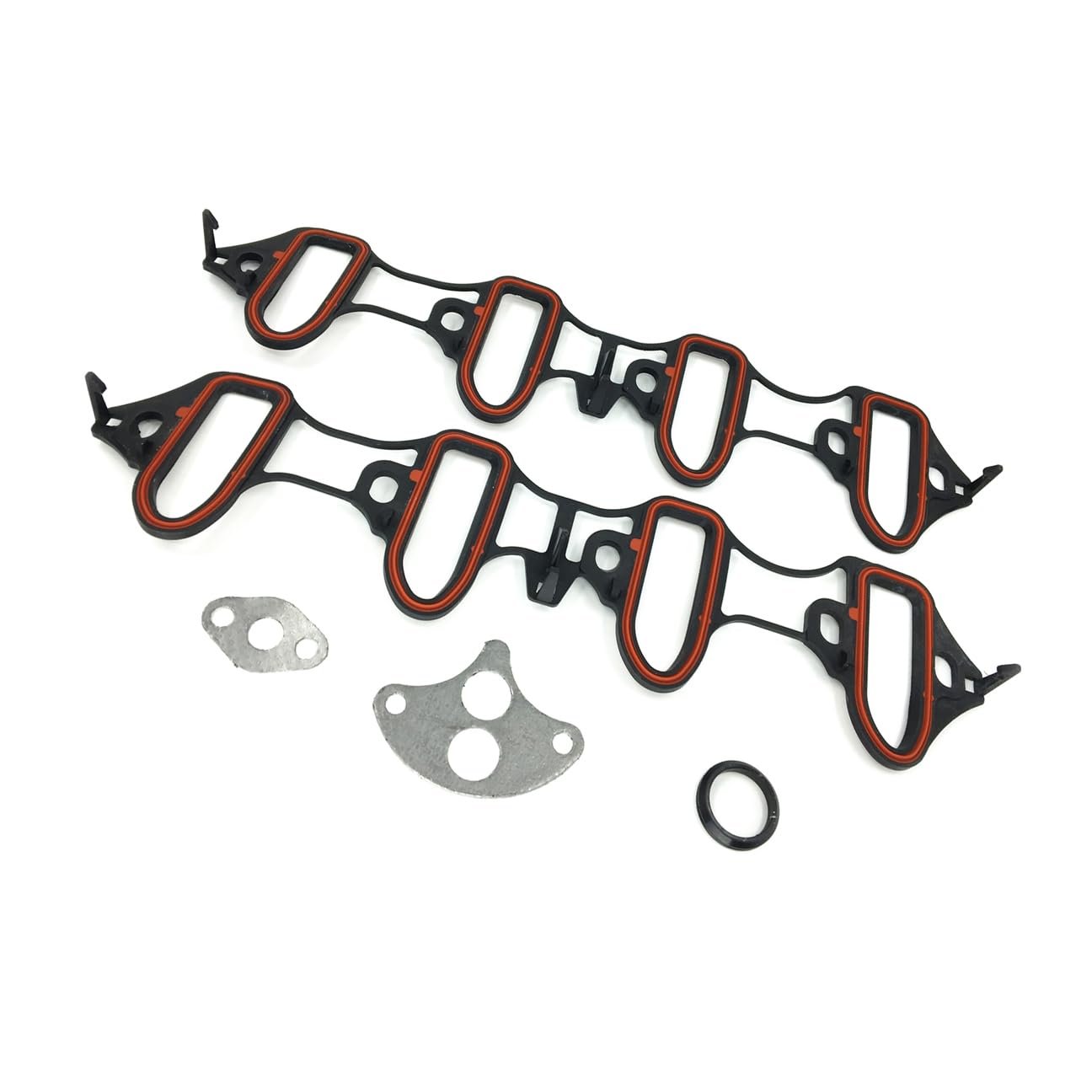 PartsFlow 5pcs Engine Knock Sensor Harness Intake Manifold Gasket Kit For 2004-2005 Buick Rainier For 2002-2007 Ca-dil-lac Escalade For 2003-2007 Express 1500 MS18007