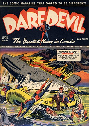 Daredevil Comics - Issue 016 (Golden Age Rare Vintage Comics Collection (With Zooming Panels) Book 1