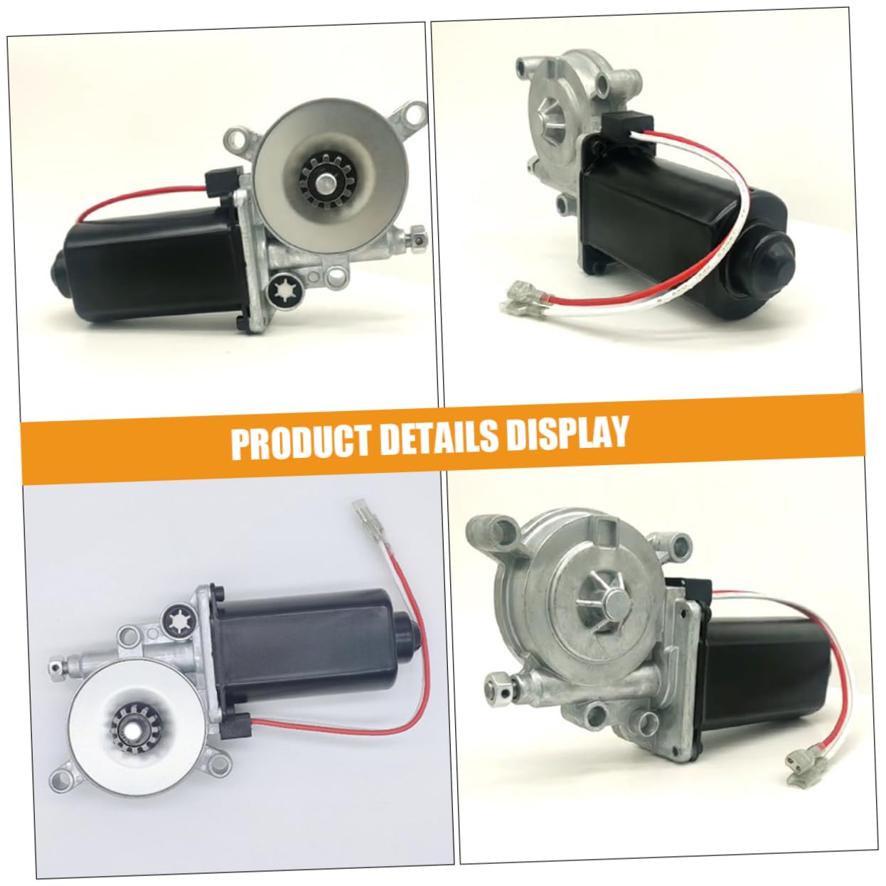 Garneck Universal RV Awning Motor Replacement for Power Awnings Compatible Compatible Convenient Small Motor Part Easy Installation