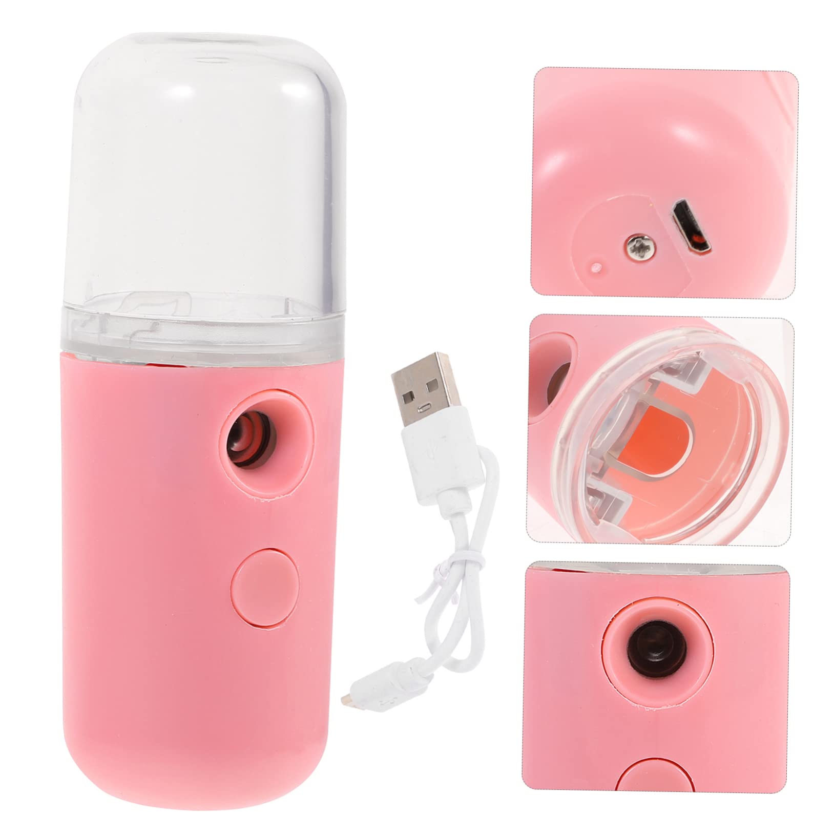 Beatifufu Portable Nano Facial Handheld Face Sprayer USB Charging Makeup Device Nano Sprayer