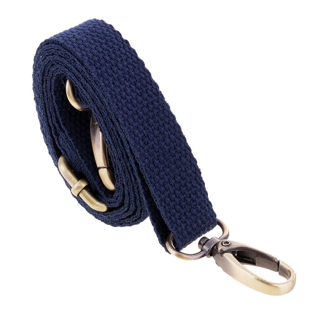 Canvas Bag Handle Shoulder Bag Strap Replacement Bag Accessories Dark blue-image-15