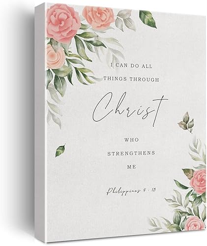 Miniatura 7 de Lienzo inspirador con versículo bíblico, decoración de acuarela Efesios 2 10 pósteres de pintura de 12 x 15 pulgadas, escritura en casa, oficina y