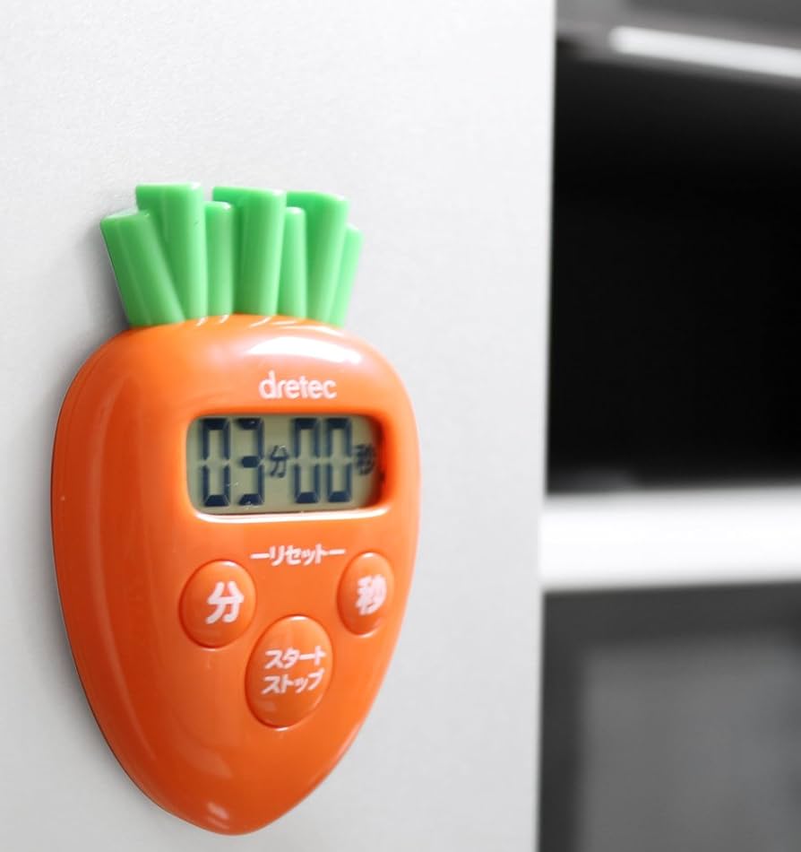 Amazon｜ドリテック にんじんタイマー オレンジ T-545OR｜キッチン