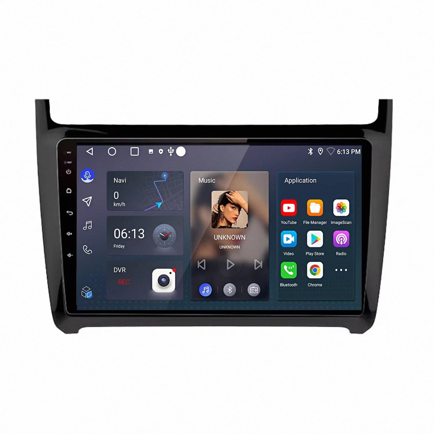 Ekran Apple Car Play I Android Auto dla Volkswagen Touareg I 1 GP 2002-2010 Odbiorniki Car Audio, Wyświetlacz Hd, Przenośna Nawigacja Na Żywo, Odtwarzacz Muzyki I, 4 Rdzeń 2G+32G