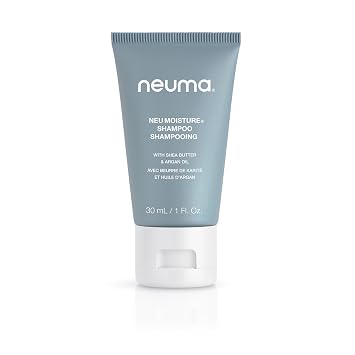 Neuma Neu Moisturizing Shampoo 1 FL. OZ | Hydrating Shampoo With Shea Butter & Argan Oil | Vegan & Color-Safe Formula For All Hair Types To Reduce Dryness & Frizz