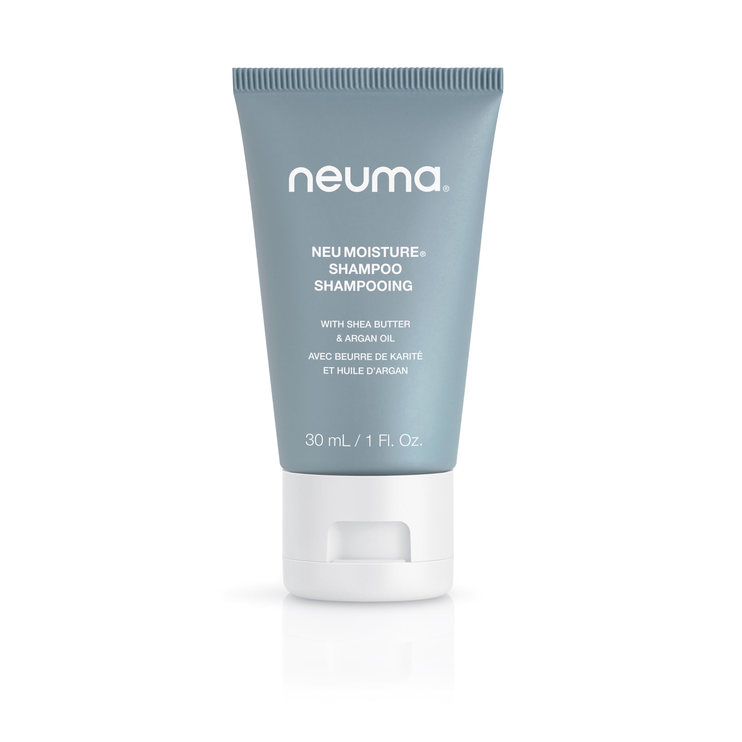 Neuma Neu Moisturizing Shampoo 1 FL. OZ | Hydrating Shampoo With Shea Butter & Argan Oil | Vegan & Color-Safe Formula For All Hair Types To Reduce Dryness & Frizz