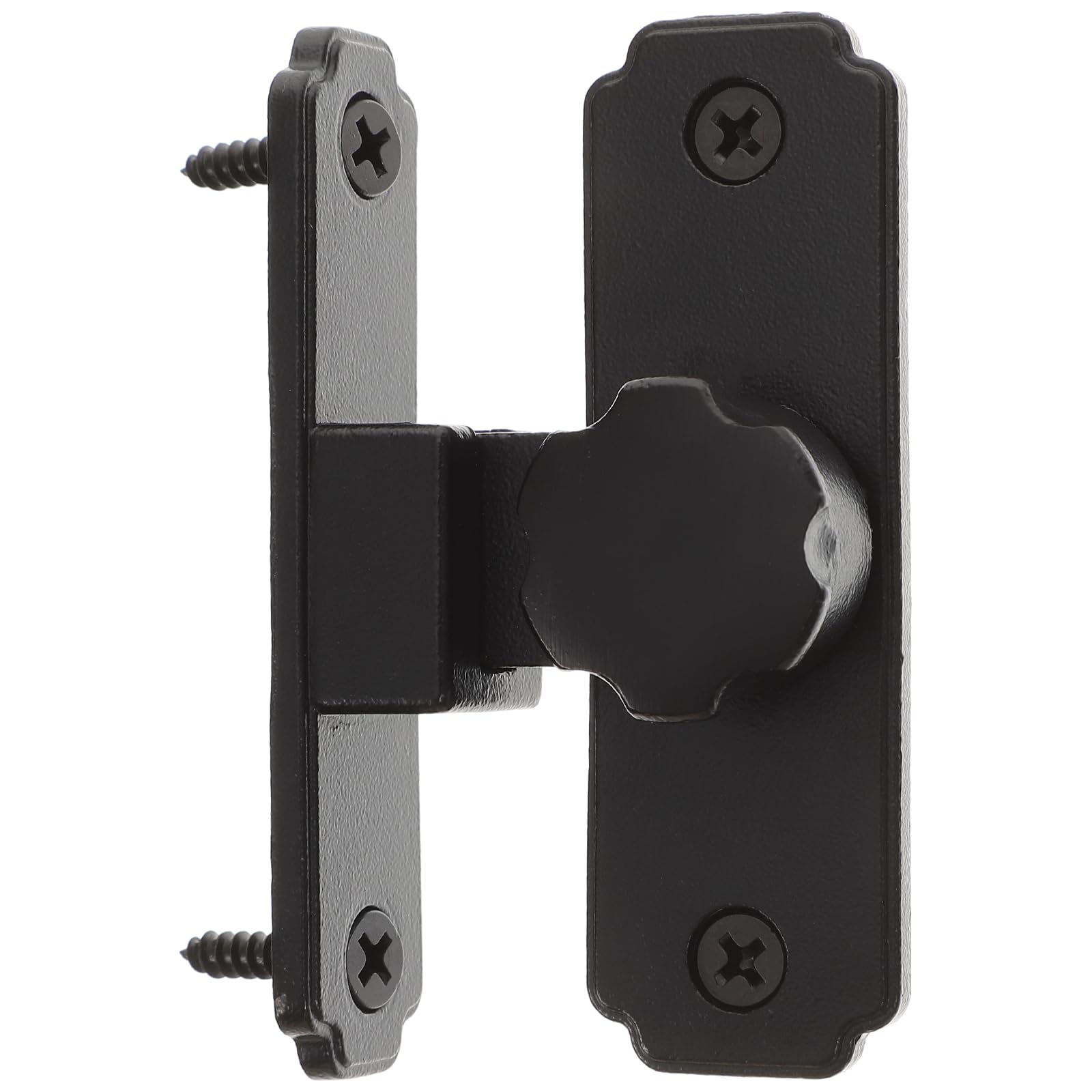 Loquet sécurisé effraction pour porte coulissante en acier robuste et sans perçage