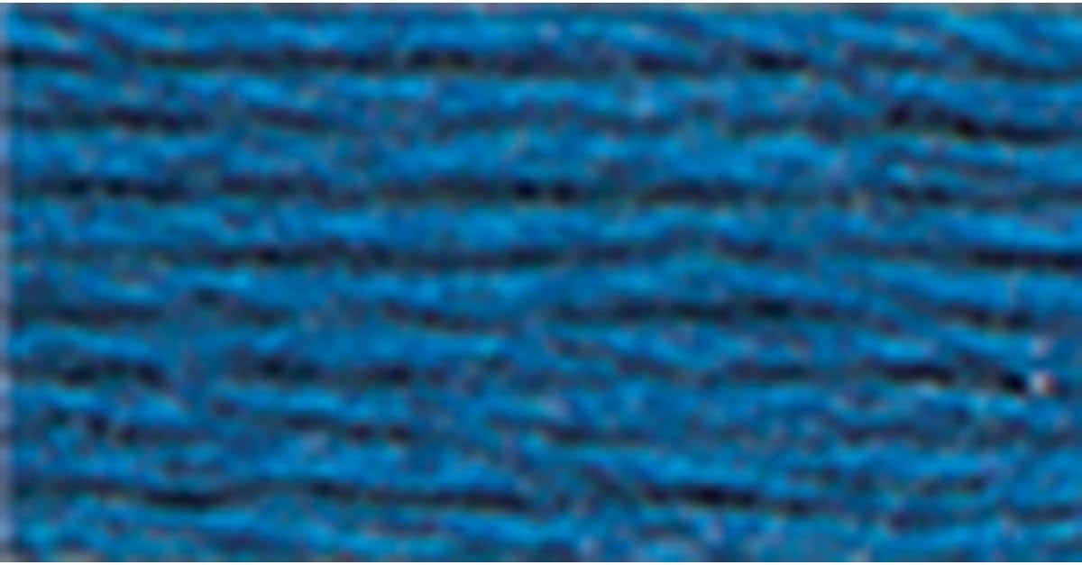 DMC 117-312 Mouline Stranded Cotton Six Strand Embroidery Floss Thread, Dark Baby Blue, 8.7-Yard