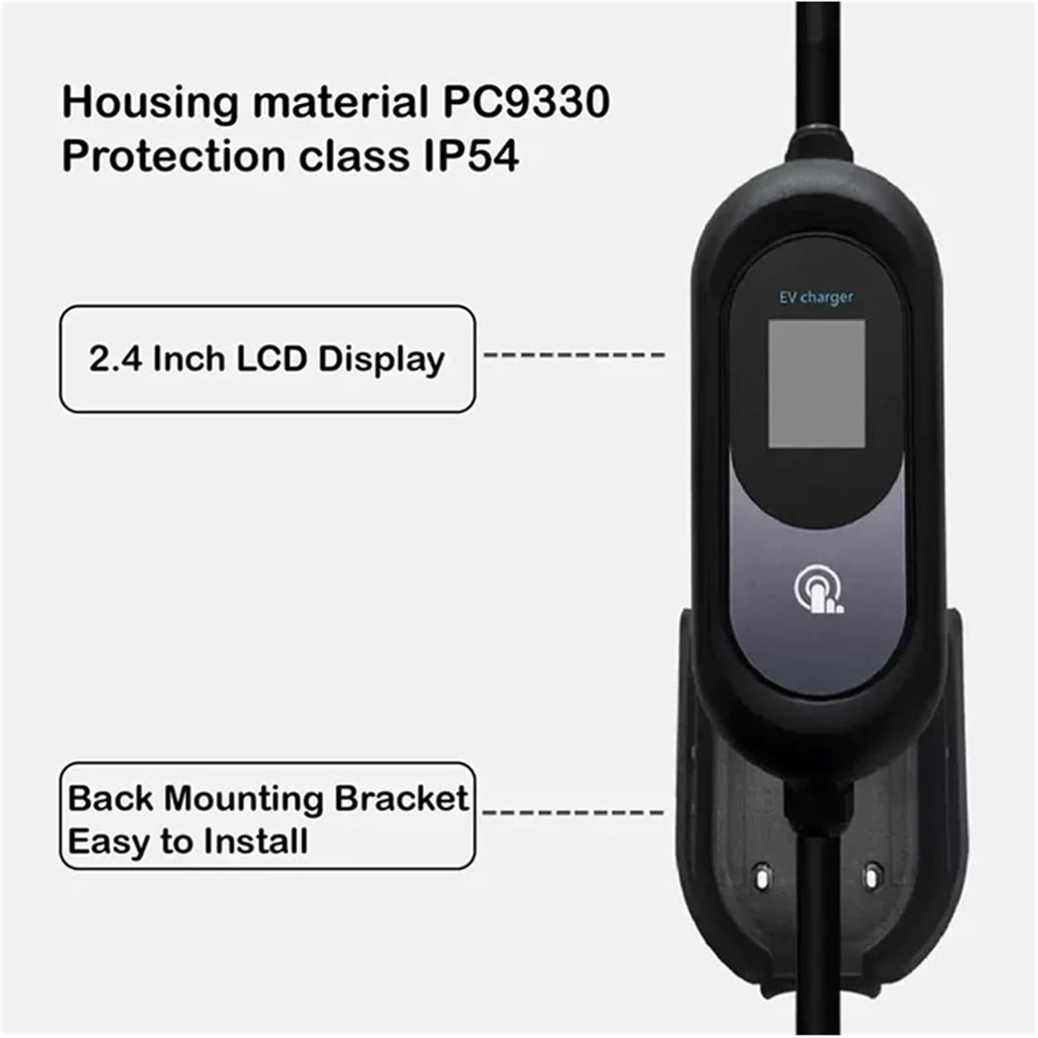 Ip67 32A 7Kw Type 2 Ac Electric Vehicle Charger Mobile Portable Ev Charger Electric Vehicle Charging Station