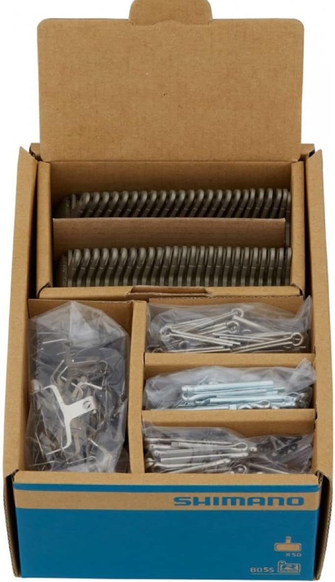 Shimano B05S Disc Brake Pads, Resin, Semi-Bulk for Workshops, 50 Pairs