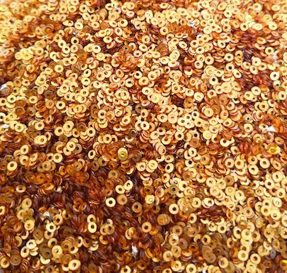 2mm Round AB Translucent Metallic Opaque Craft Sequins Assorted Colours (Yellow Gold AB)