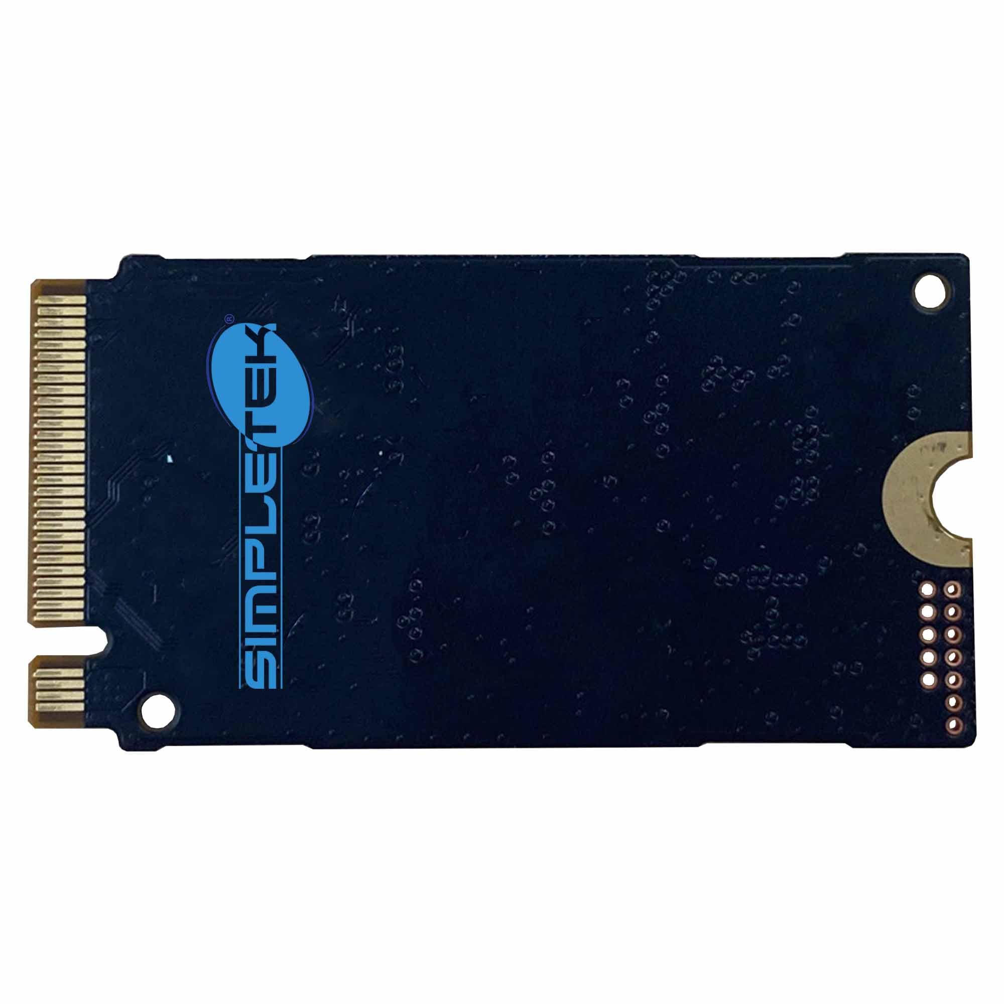 SIMPLETEK Wewnętrzny dysk SSD 512 GB, 2242 M.2 NVME PCIe 3.0 x4, wysoka prędkość, idealny do laptopów i kompaktowych systemów (odnowiony)