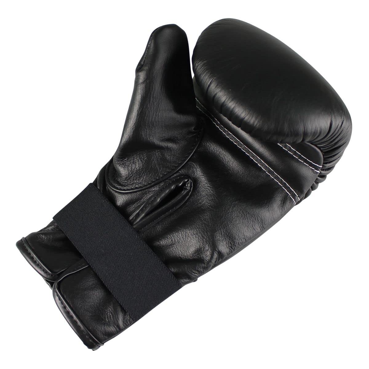 Twins Special Boxhandschuhe - TBM-1 - Für Boxsack und Training - Echtes Leder - Schwarz