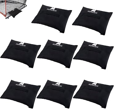 Sports Net Sandbags,All Sport Sandbags for Baseball,Soccer Goals, Golf,Football,Hockey Nets,Weighted Anchor Bags