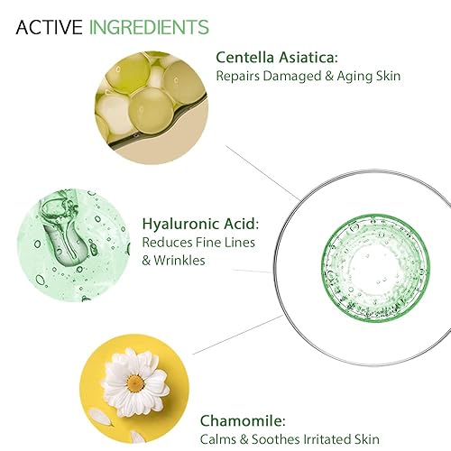 Miniatura 6 de Kit de iniciación de máscara hidratante para el cuidado de la piel, seca, edad, piel sensible, mascarilla facial vegana coreana para hombres y