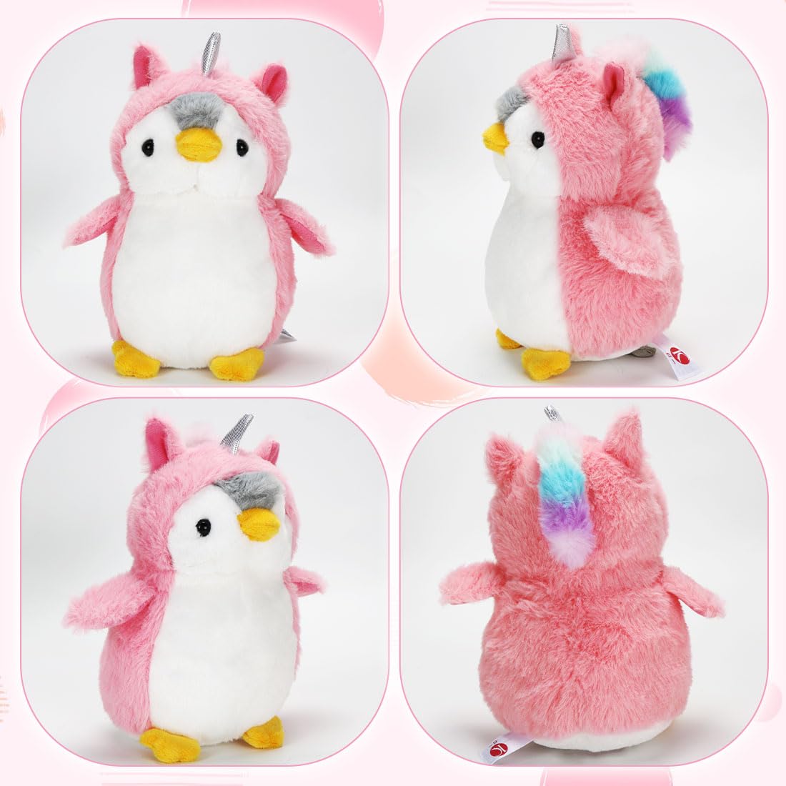 Zachte Pinguïn Van Pluche Met Hoed - Schattig Knuffeldier Met Oceaanthema Ideaal Verjaardagscadeau Voor Peuters En Kinderen 20 Cm~p175260924