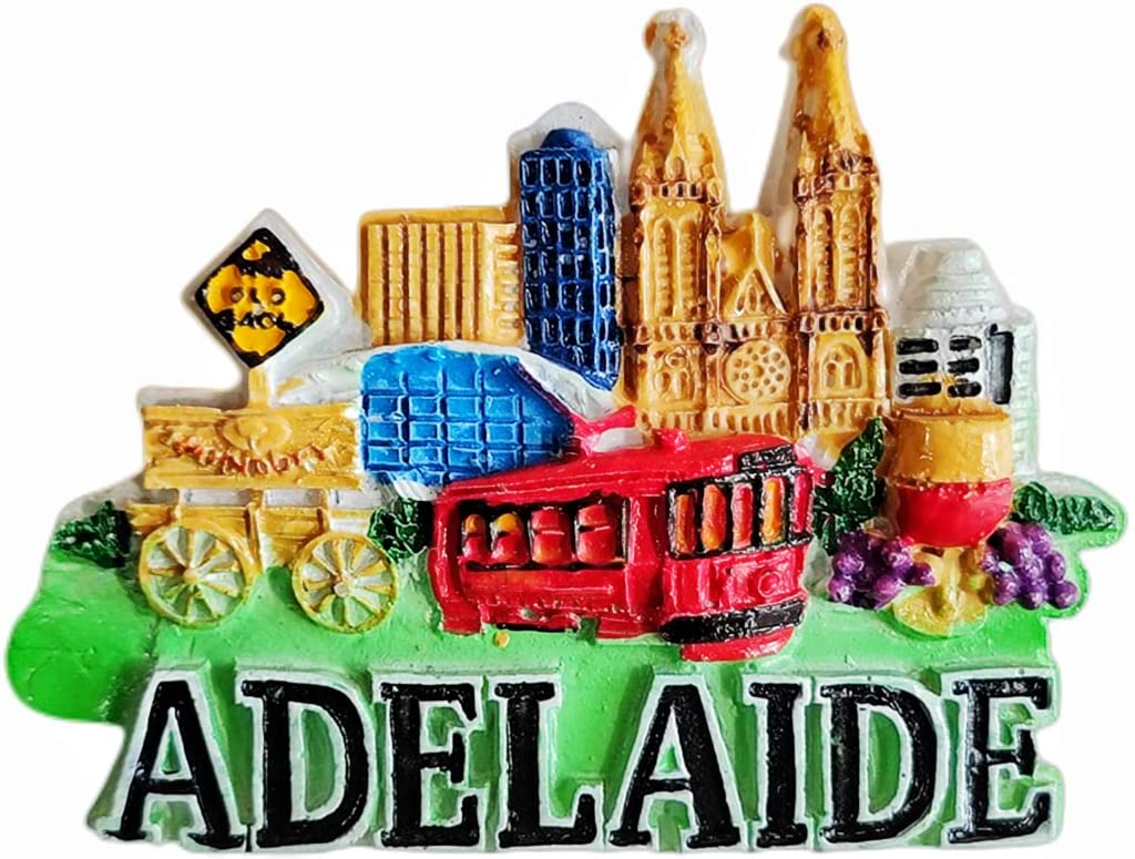 Adelaide Australia Magnet Fridge Refrigerator Magnet Decoration Sticker Souvenir Resin Crafts Kitchen Whiteboard