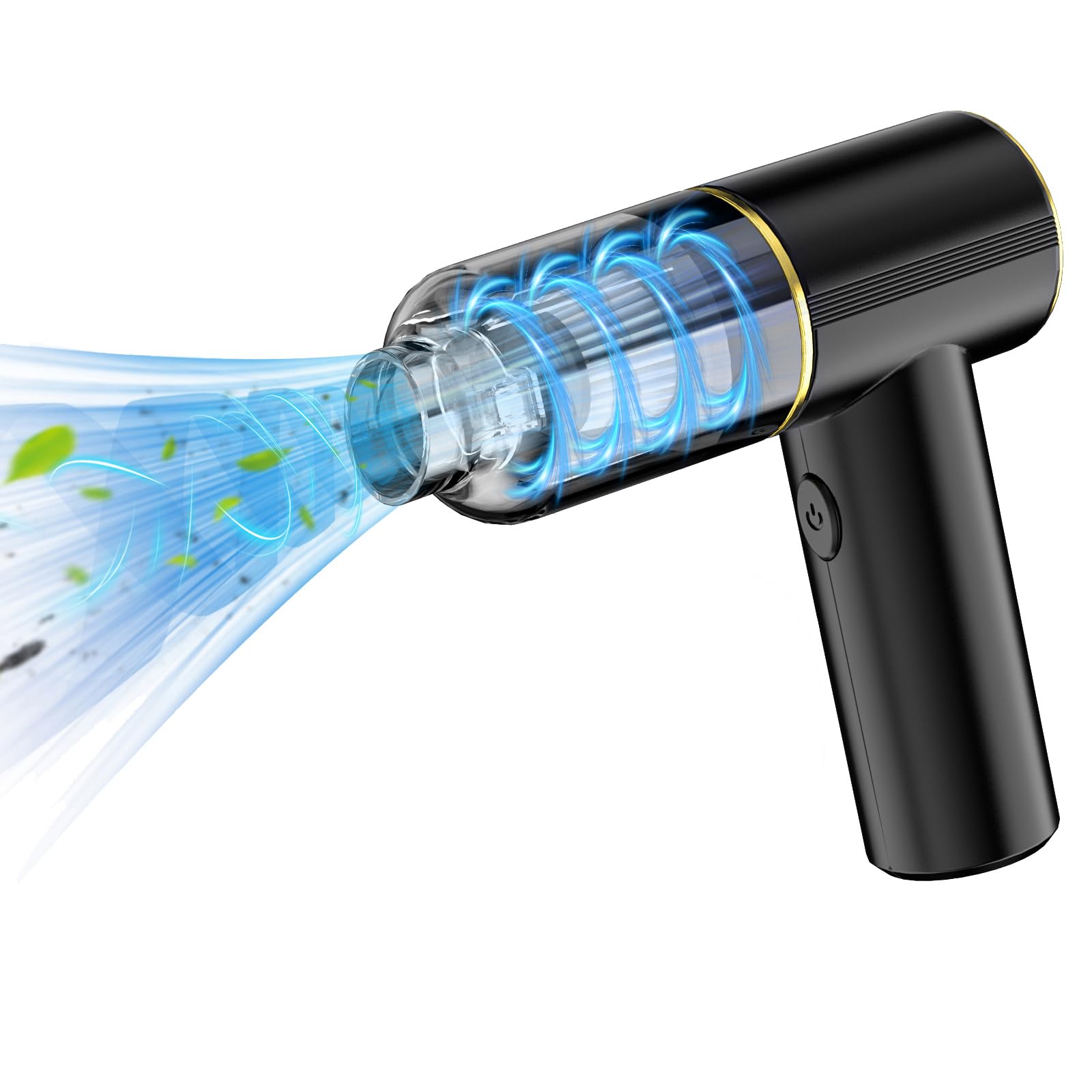 Nettlife Aspirapolvere portatile senza fili 17000PA- Potente mini aspirapolvere per auto 4 in 1 - Motore brushless a 3 velocità Grigio | Leroy Merlin