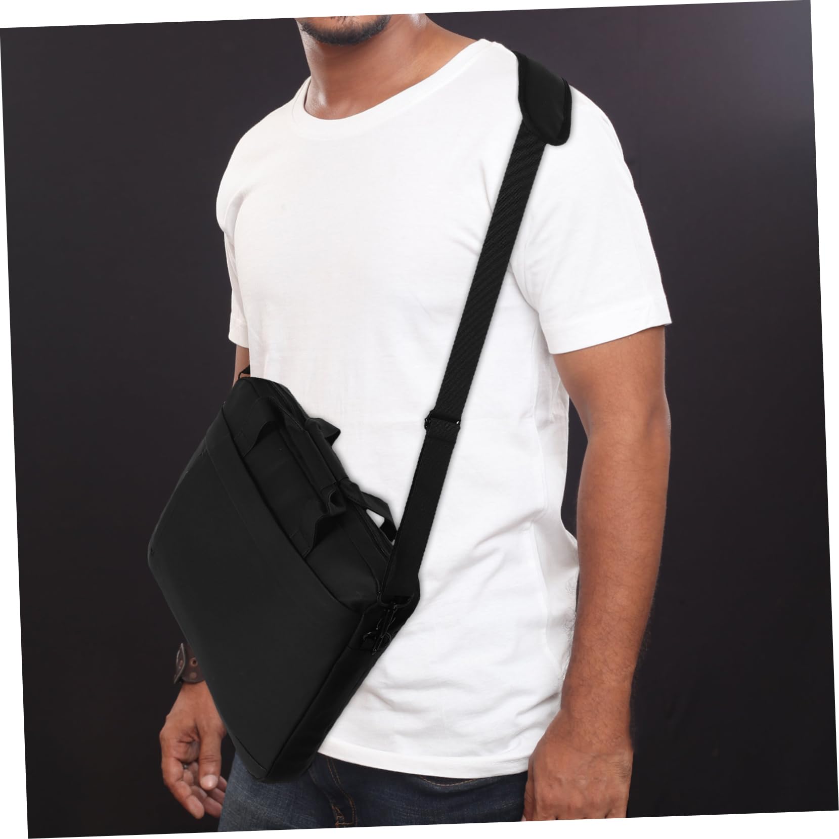 Veemoon Borsa per Laptop Portatile con Imbottitura Antiurto Custodia Protettiva per Computer Borsa Tracolla Leggera per Uso Quotidiano Lavoro e Viaggi