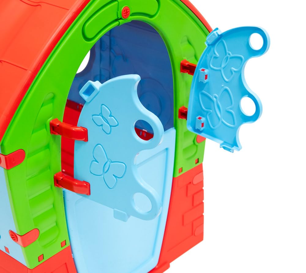 Westmann Kunststoff Spielhaus Mond 90x95x110 cm UV-beständig für 2-3 Kinder