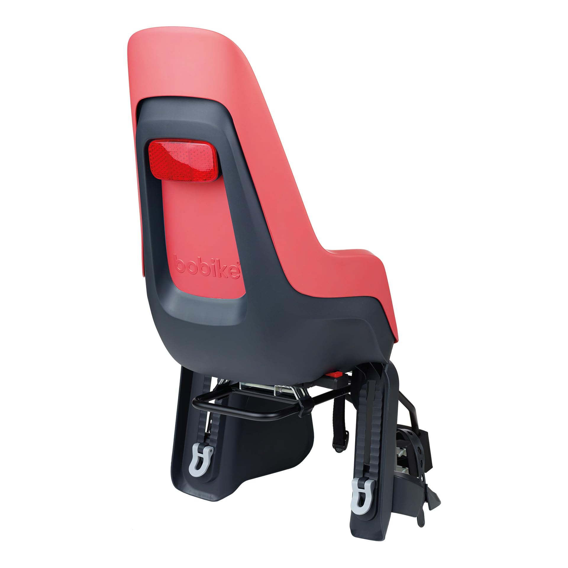 Seggiolino Bobike ONE Maxi Posteriore Per Bici 26”-29” – Montaggio Su Telaio O Portapacchi, Marrone, Sistema Easy E Doppia Sicurezza