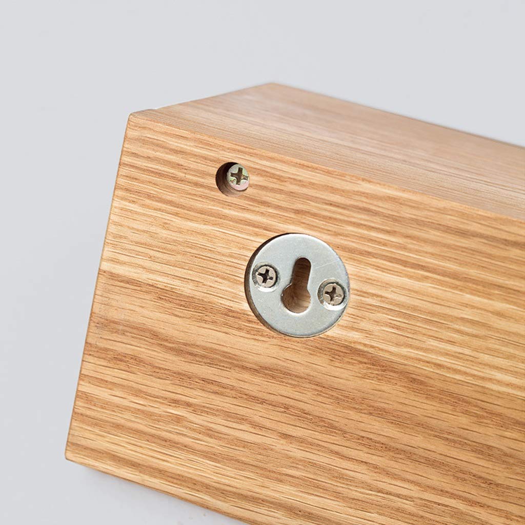 Garderobenständer Freistehender Garderobenständer, Garderobenständer, Industrieller Fluraufhängungs-Garderobenständer, schwarzes Walnussholz, for Schlafzimmer/Büro/Eingangsbereich,3 ( Color : Wood Col