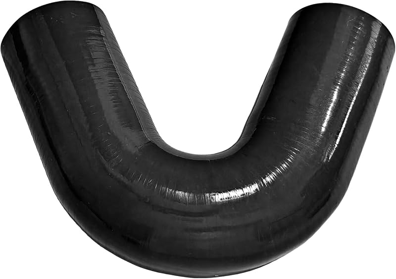 Mangueira de silicone para radiador Haturmyko 135° com diâmetro interno de 6,35 cm – 15,24 cm