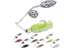 XFISHMAN Spinnerbaits 1/4 & 3/8 oz for Bass and Trout