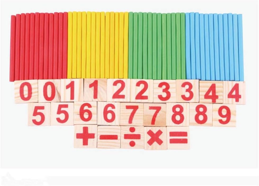 JIAKAI Digital Style Preschool Teaching Tool Math Number Counting Sticks Educational Toys