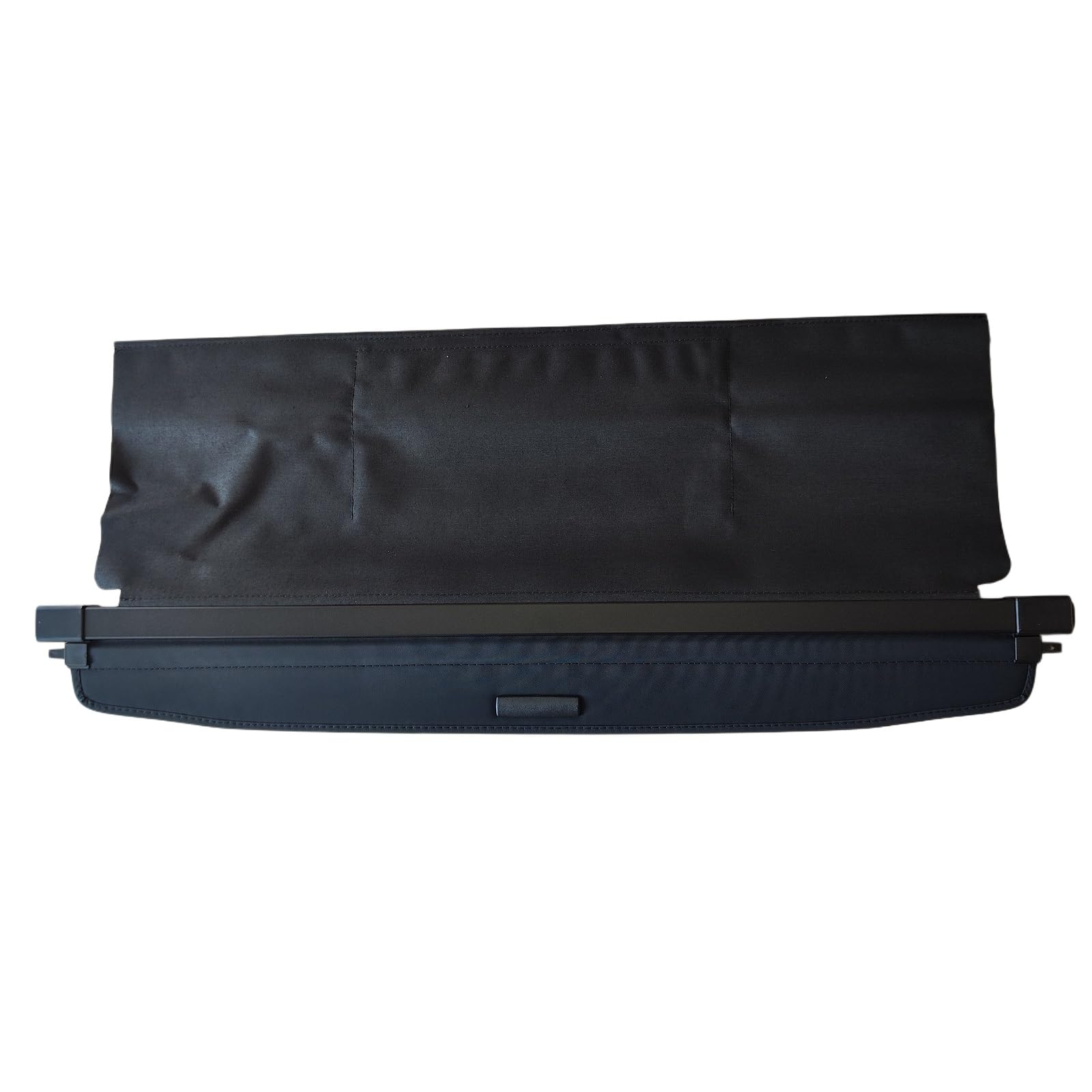 GEPCO Laderaumabdeckung Rollo kompatibel Smart Fortwo 451 2007-2014 Kofferraumabdeckung Sichtschutz Schwarz