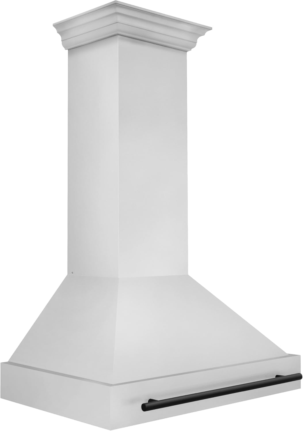 ZLINE 36" Autograph Edition Stainless Steel Range Hood with Stainless Steel Shell and Matte Black Handle (8654STZ-36-MB)