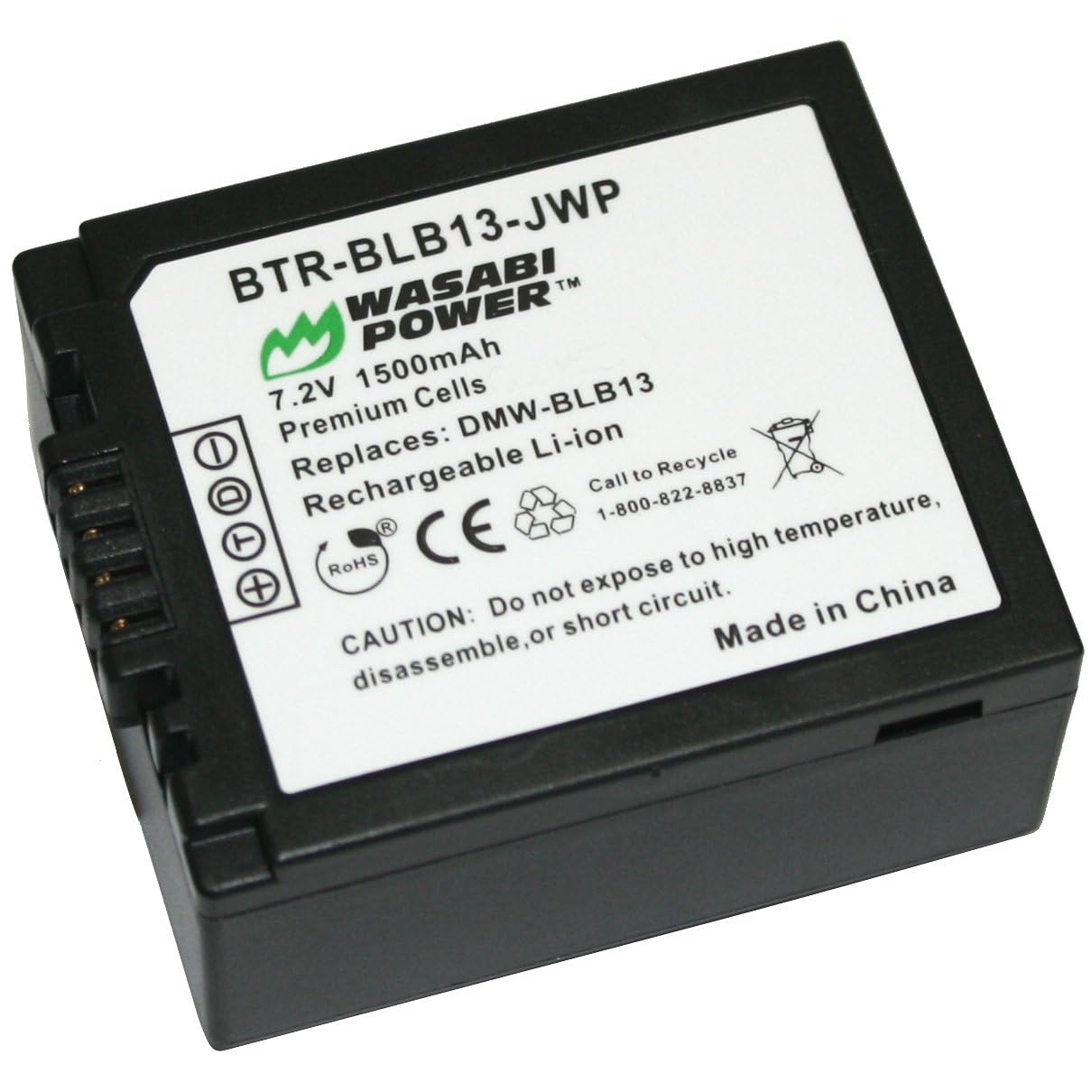 Amazon.com : Wasabi Power Battery for Panasonic DMW-BLB13