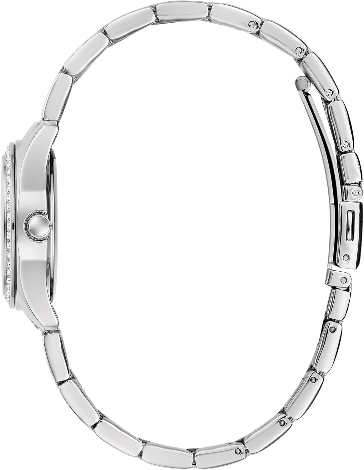 Caravelle by Bulova Ladies' Petite Sport 3-Hand Date Watch, Crystal Accents, Arabic Markers, 28mm